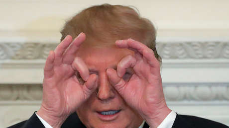 VIDEO: Trump arma revuelo tras reírse de los ayudantes del líder chino Xi Jinping