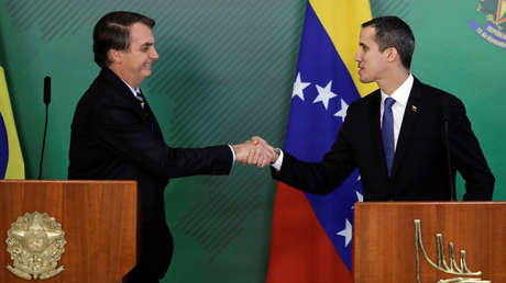 Bolsonaro le dice a Guaidó que Brasil "no ahorrará esfuerzos para establecer la democracia" en Venezuela