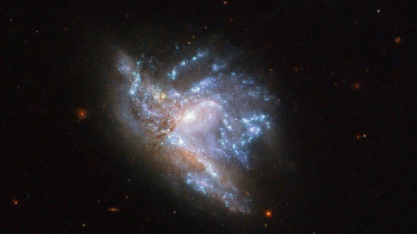 FOTOS: Una tormenta asola una galaxia en el espacio