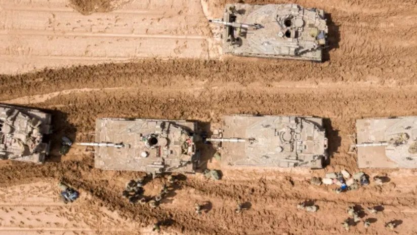 FOTOS: Israel muestra el antes y el después de los objetivos que bombardeó en la Franja de Gaza