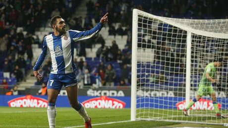 Un delantero del Espanyol marca el gol más rápido en lo que va de Liga