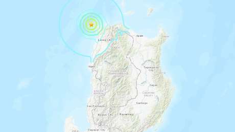Un sismo de magnitud 5,6 sacude las costas de Filipinas