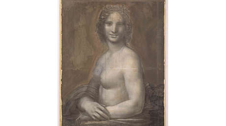 Expertos afirman que 'La Gioconda desnuda' podría ser un dibujo de Leonardo