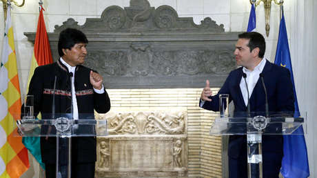 "Libia e Irak nunca fueron la solución": Mandatarios de Bolivia y Grecia piden apertura de diálogo en Venezuela