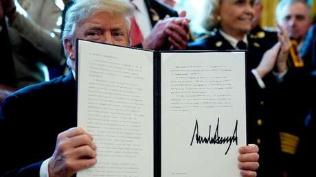 Trump veta la resolución del Congreso de EE.UU. que debía poner fin a la emergencia fronteriza