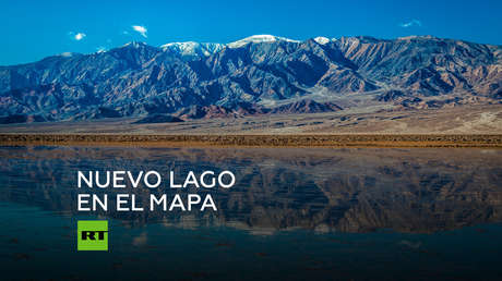 Aparece un lago en un desierto de EE.UU.