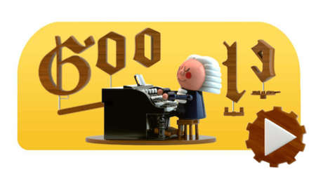 Google te 'convierte' en un Bach en el primer 'doodle' basado en inteligencia artificial