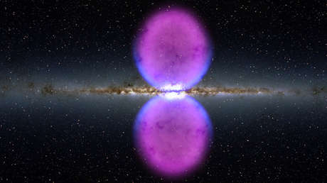 Dos misteriosas 'chimeneas' vinculan el centro de la Vía Láctea a superburbujas de rayos gamma