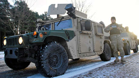 FOTO: Dos soldados de EE.UU. heridos en un nuevo accidente vial con vehículos militares en Polonia