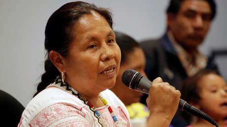 Líder indígena pide a López Obrador que en vez de exigir perdón a España "deje de despojar" a los pueblos originarios