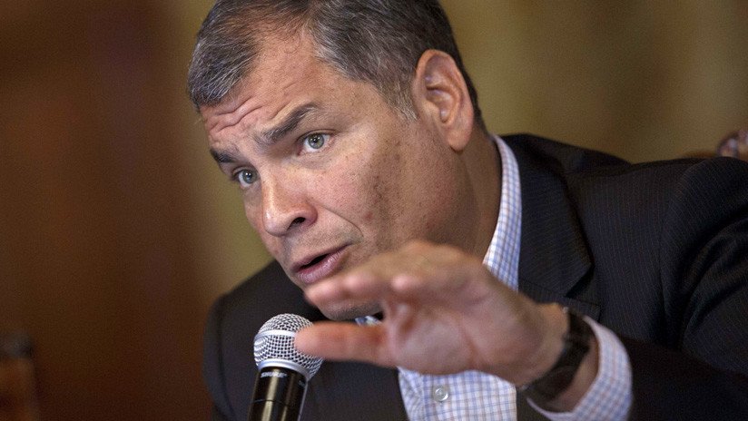 Correa tras el arresto de Assange: "Lenín Moreno es el traidor más grande de la historia ecuatoriana y latinoamericana"