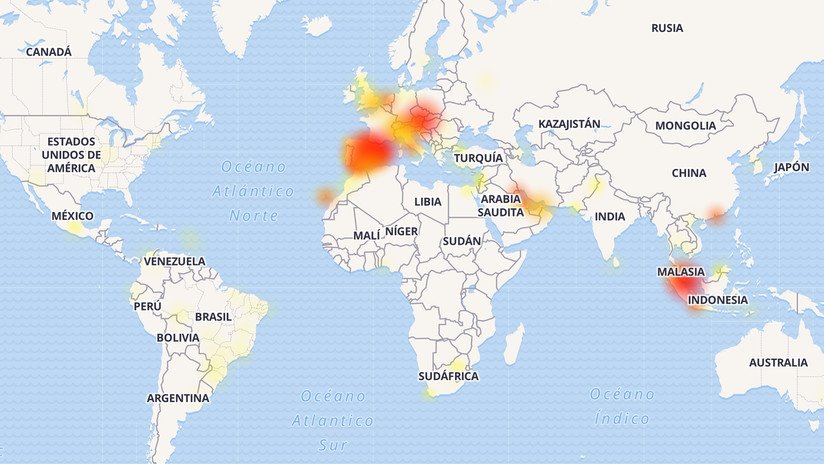 Facebook, Instagram y WhatsApp caen en varios países del mundo