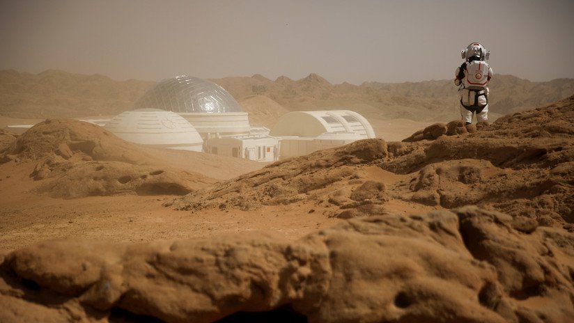 Así viviría el hombre en Marte