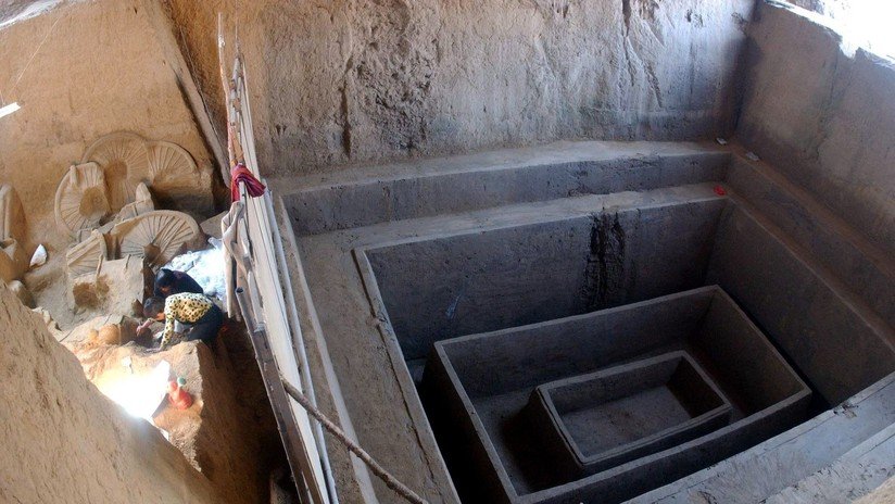 Hallan en China una tumba de 13.500 años con el cuerpo en cuclillas y sin cabeza