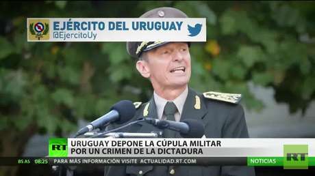 Uruguay destituye a su cúpula militar por un crimen de la dictadura