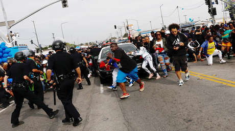Un muerto y tres heridos durante la multitudinaria procesión del funeral del rapero Nipsey Hussle