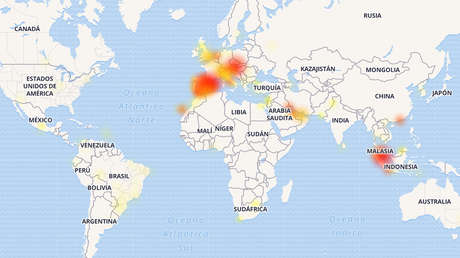 Facebook, Instagram y WhatsApp caen en varios países del mundo