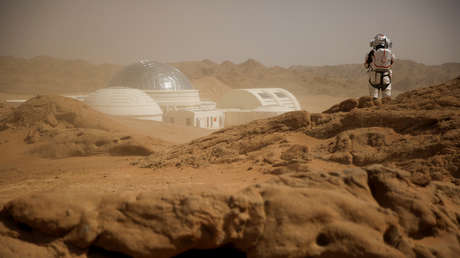 Así viviría el hombre en Marte