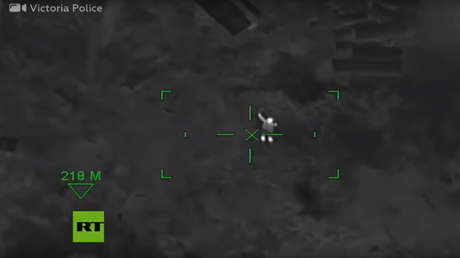 VIDEO: La Policía australiana localiza con tecnología infrarroja a un niño perdido en un bosque