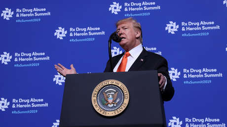 Trump afirma que los perros detectan las drogas mejor que aparatos valorados en millones de dólares