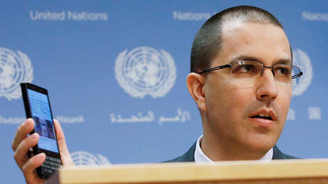 EE.UU. impone sanciones contra el canciller venezolano, Jorge Arreaza