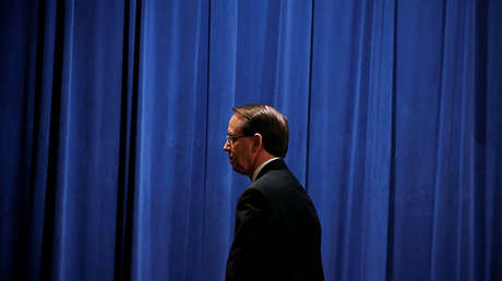 Renuncia el número dos del Departamento de Justicia de EE.UU. Rod Rosenstein