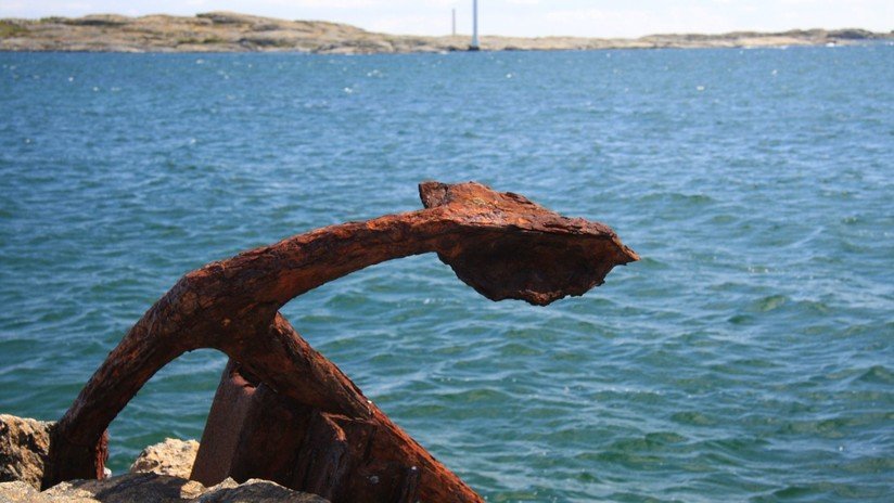 FOTO: Hallan un ancla europea en el lugar del Golfo de México donde Cortés hundió sus naves