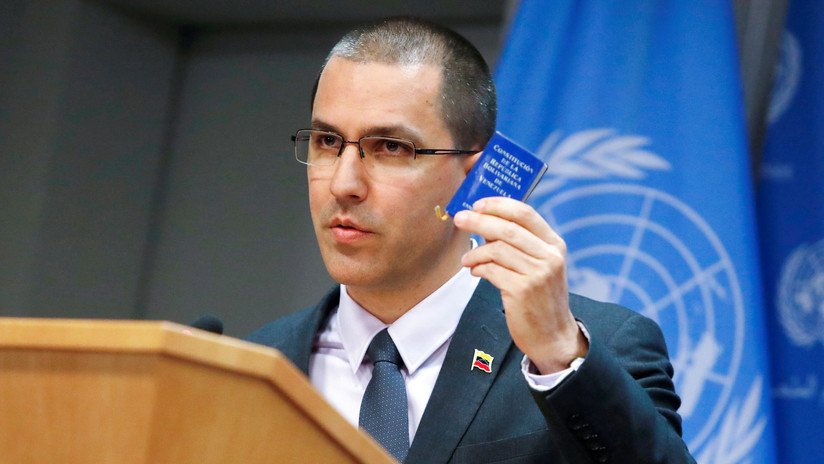 Arreaza: "Nadie logrará que la soberanía de Venezuela sea doblegada por la ofensiva imperialista" 
