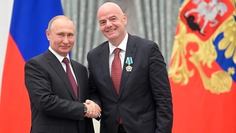 Infantino: "El Mundial en Rusia fue el mejor de la historia"