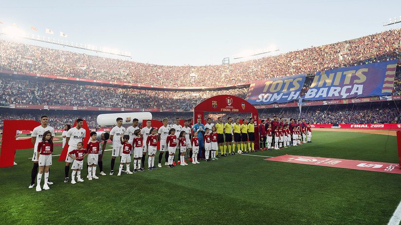 El Valencia vence al Barcelona 2 a 1 y se corona campeón de la Copa del Rey (MINUTO a MINUTO)