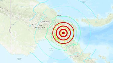 Terremoto de magnitud 7,2 sacude Papúa Nueva Guinea y se siente en Australia