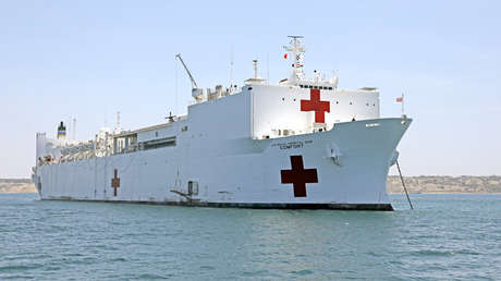 EE.UU. planea desplegar un buque militar medicalizado en medio de las tensiones con Venezuela