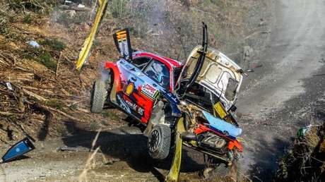 VIDEO, FOTOS: Líder del Campeonato Mundial de Rally sufre un brutal accidente en Chile