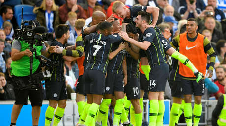 El Manchester City vence al Brighton y vuelve a coronarse campeón de la Premier League inglesa