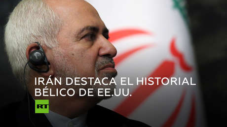 Irán no busca tensión: Zarif recuerda que EE.UU. no libró guerras solo durante 16 de sus 240 años de existencia