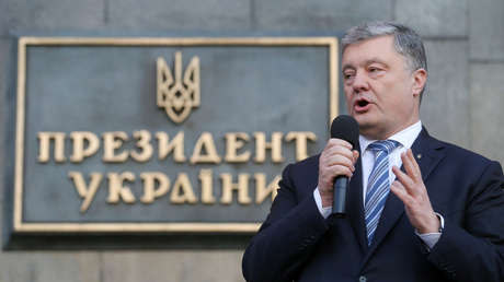 Inician una investigación preliminar por posible traición contra el expresidente de Ucrania, Piotr Poroshenko