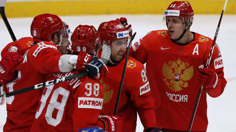 Rusia vence a Suecia y enfrentará a EE.UU. en los cuartos del Mundial de Hockey