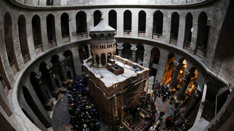 Acuerdan un plan para restaurar la Iglesia del Santo Sepulcro en Jerusalén