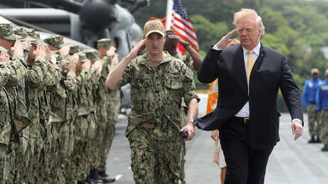 "Utilizaremos el vapor": Trump quiere que sus portaviones vuelvan a utilizar tecnologías antiguas