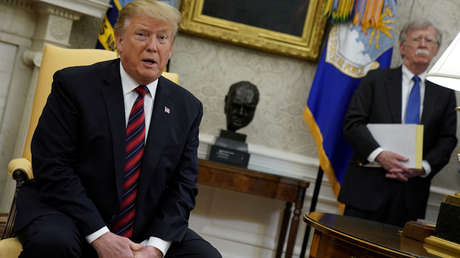 New York Times: Trump reprocha a Bolton tratar de arrastrarlo a un camino al que él no quiere ir