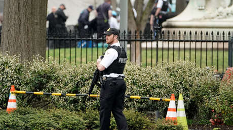 VIDEO: Un hombre se prende fuego cerca de la Casa Blanca