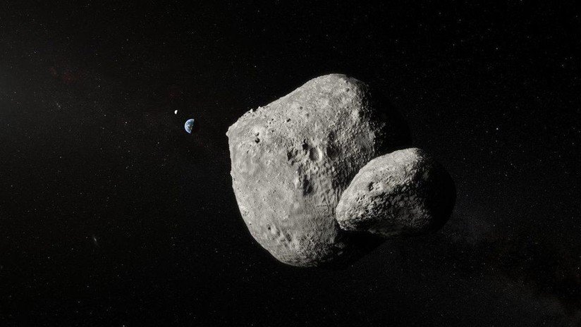 Captan una impresionante fotografía de un asteroide doble que pasó cerca de la Tierra