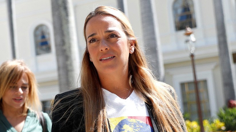 Lilian Tintori, esposa del líder opositor venezolano Leopoldo López, y su hija menor están en España