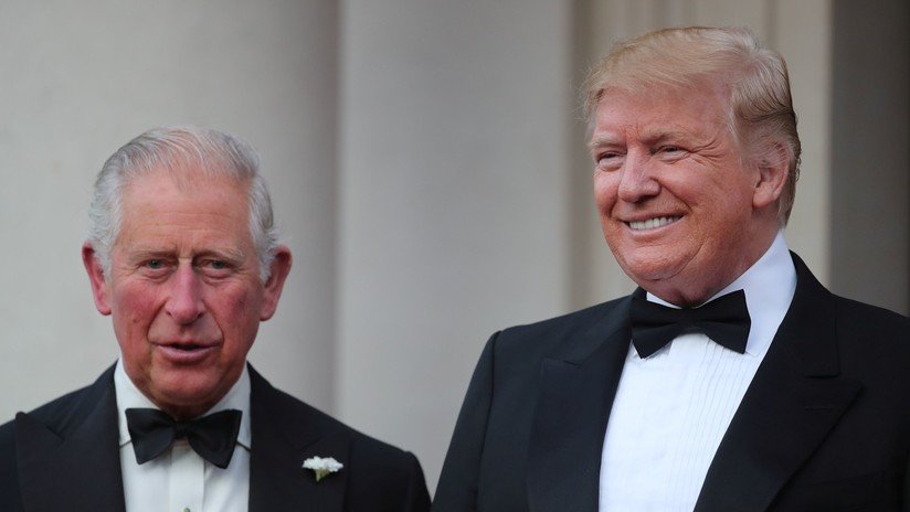 FOTO: Trump mete la pata en un tuit y se refiere a Carlos de Gales como "el príncipe de las ballenas"