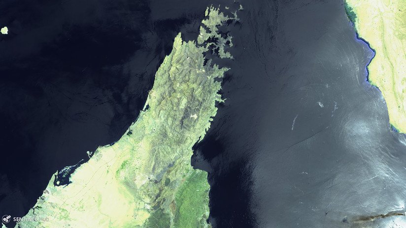 FOTO: La trayectoria de vuelo del dron de vigilancia derribado por Irán, según el Pentágono