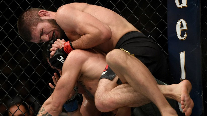 Khabib Nurmagomédov comparte qué sentía cuando usó la llave contra McGregor
