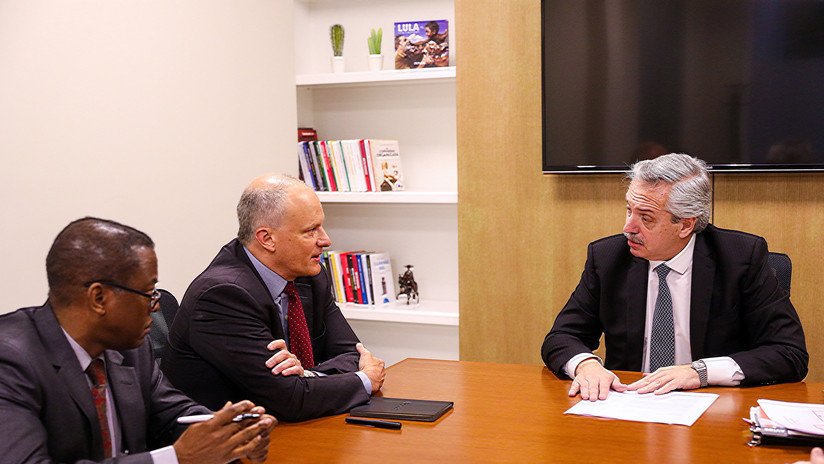 El candidato argentino Alberto Fernández se reúne con el FMI y plantea "renegociar el acuerdo"