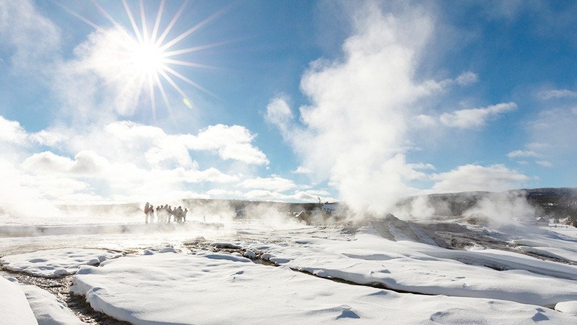 Registran un aumento en la actividad de un géiser en Yellowstone y los científicos no saben por qué