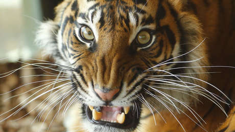 Pierde ambos brazos por curiosear mientras alimentaban a un tigre