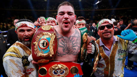 El campeón de los pesos pesados de boxeo Andy Ruiz Jr. pide 50 millones de dólares por su revancha con Anthony Joshua